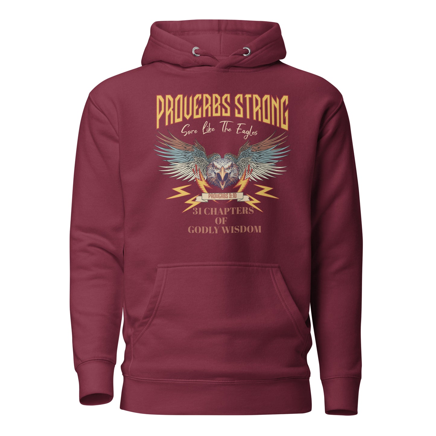 Proverbs Strong Unisex Hoodie By Holy Shirtz