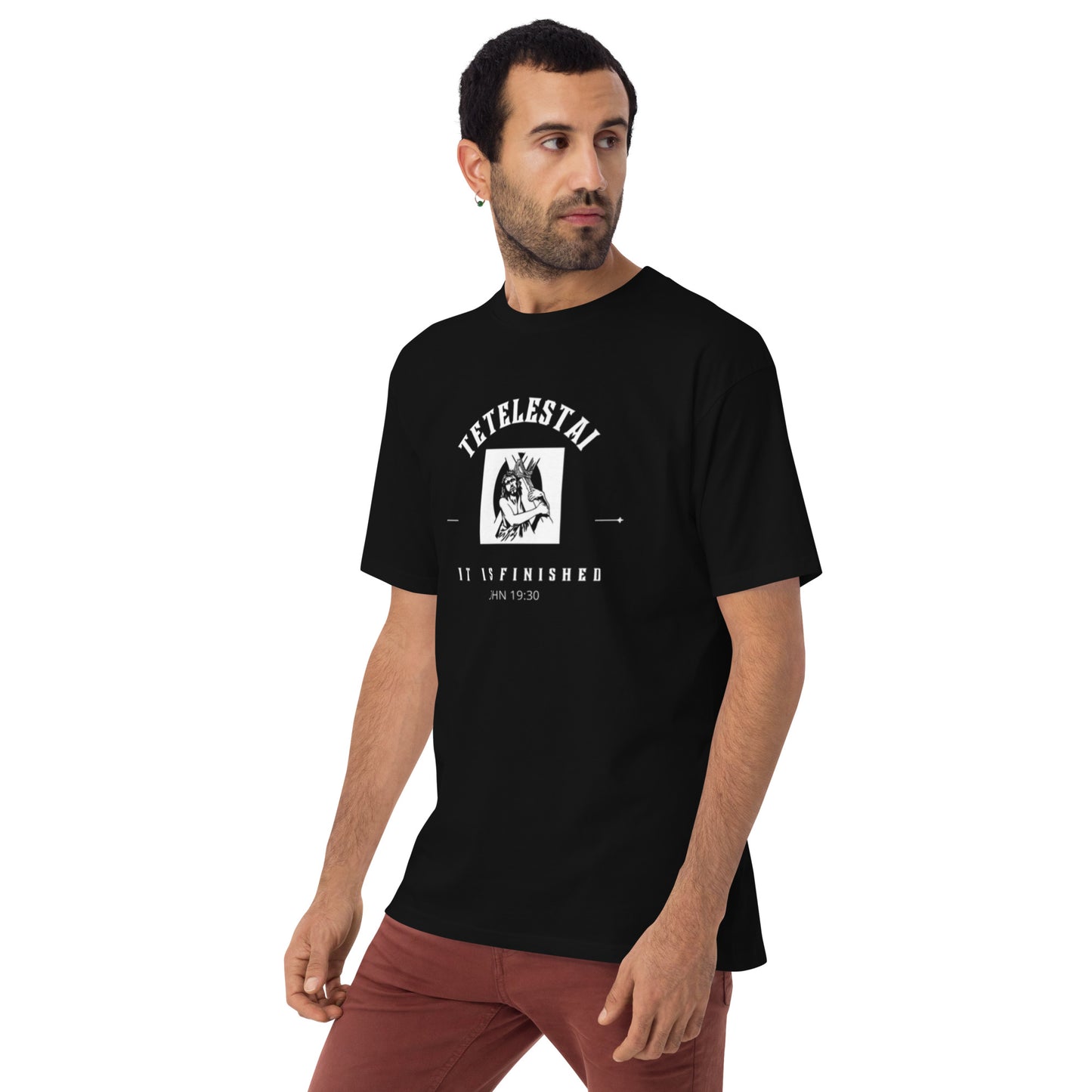 Tetelestai Men’s premium heavyweight tee