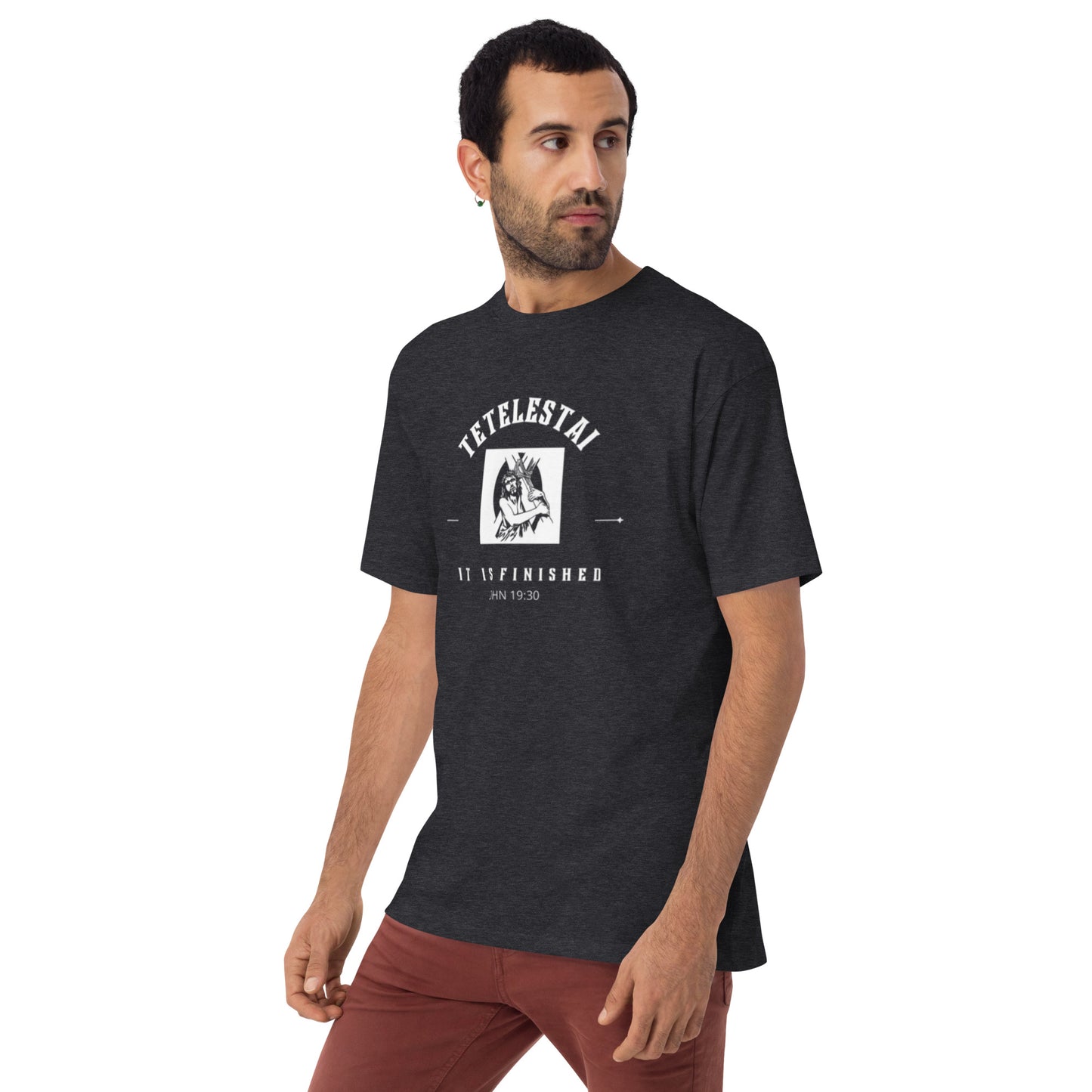 Tetelestai Men’s premium heavyweight tee