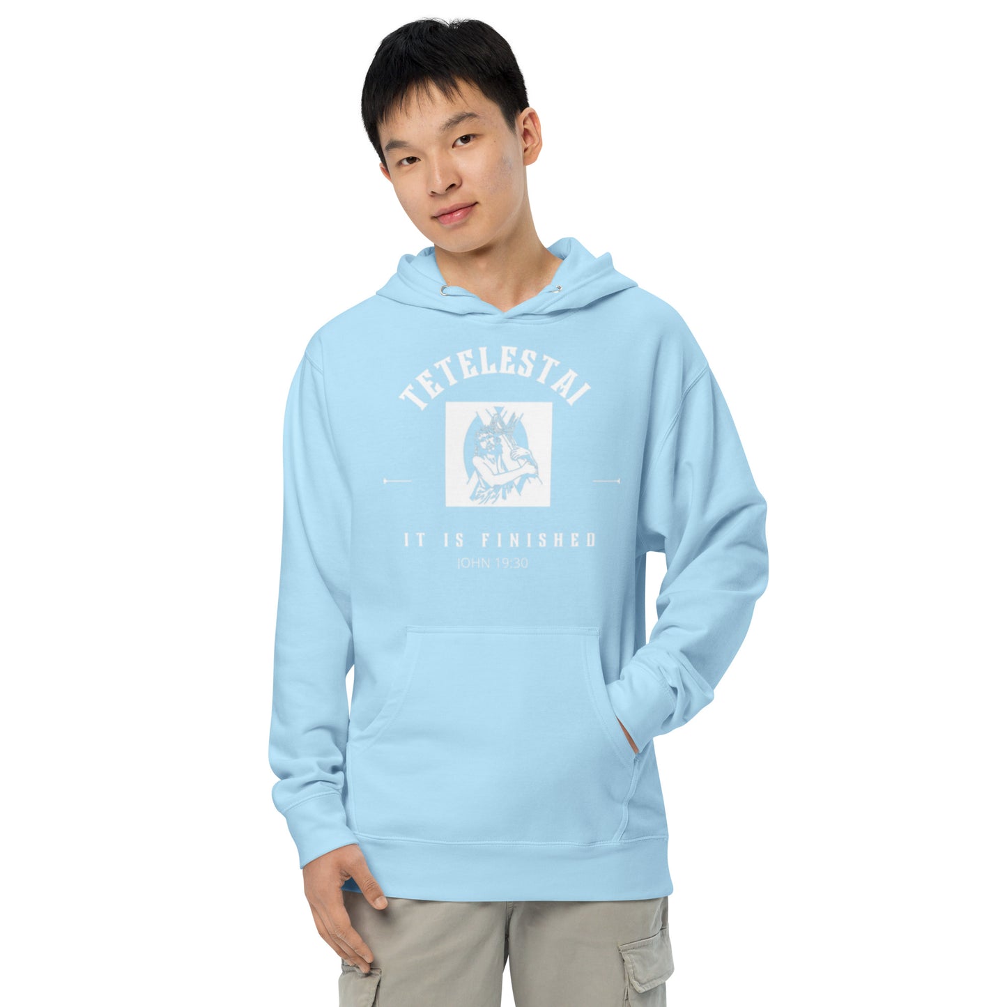 Tetelestai Unisex midweight hoodie