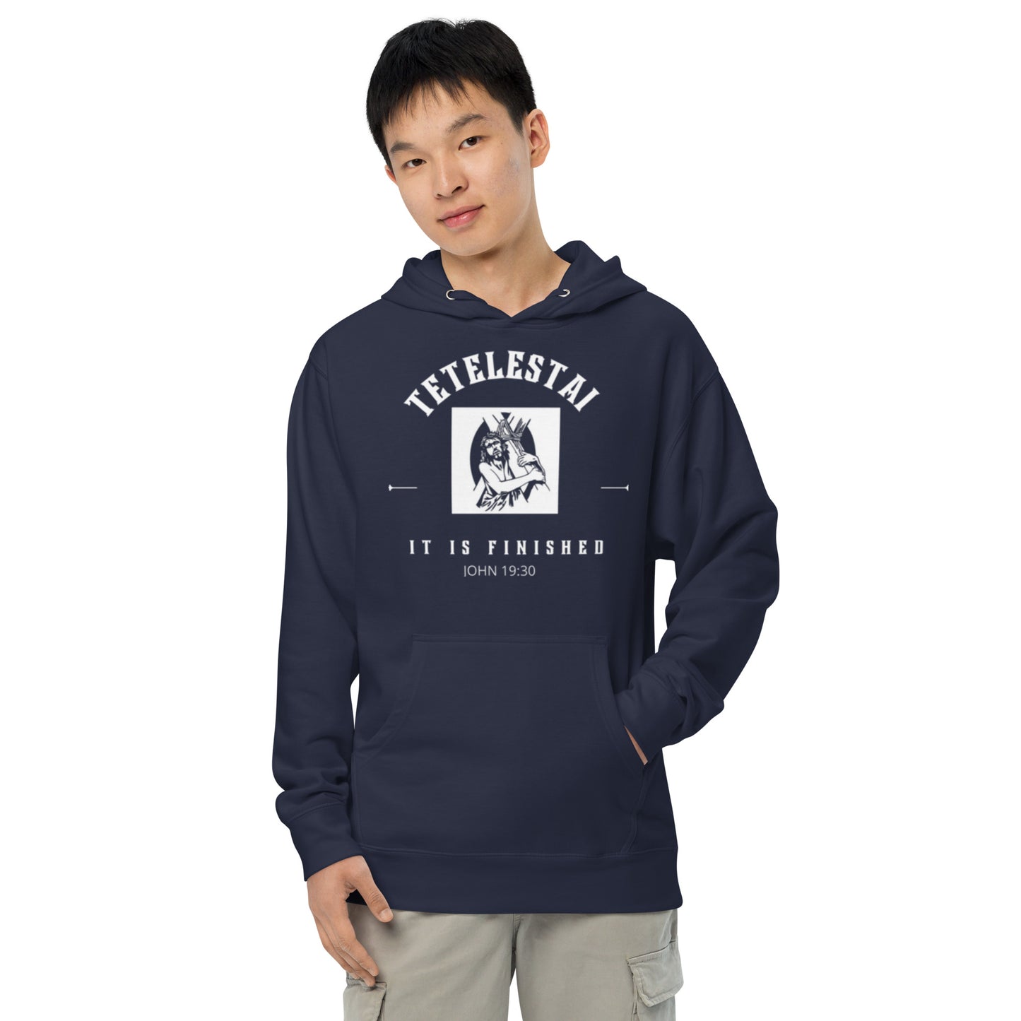 Tetelestai Unisex midweight hoodie