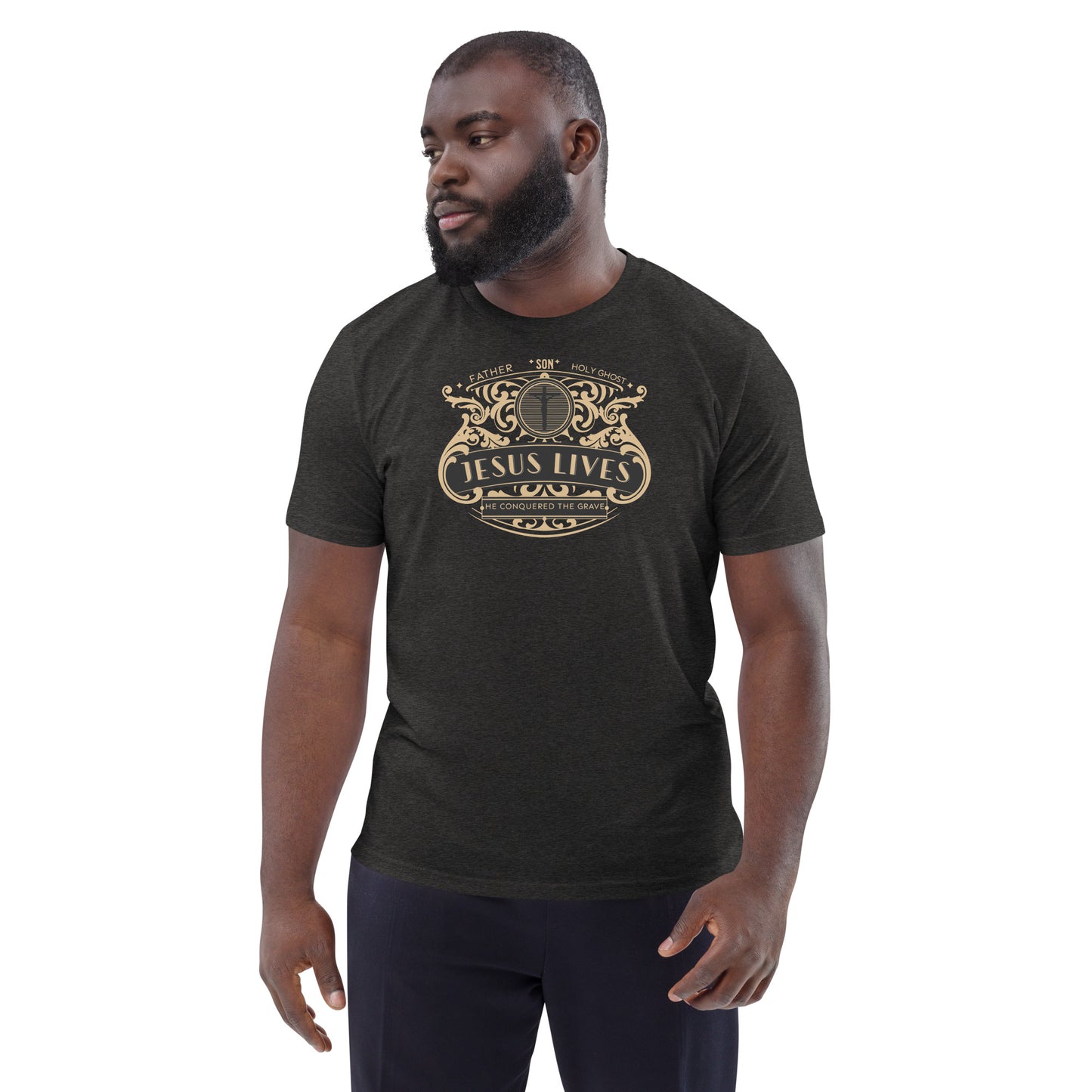 Jesus Lives Unisex organic cotton t-shirt by Holy Shirtz