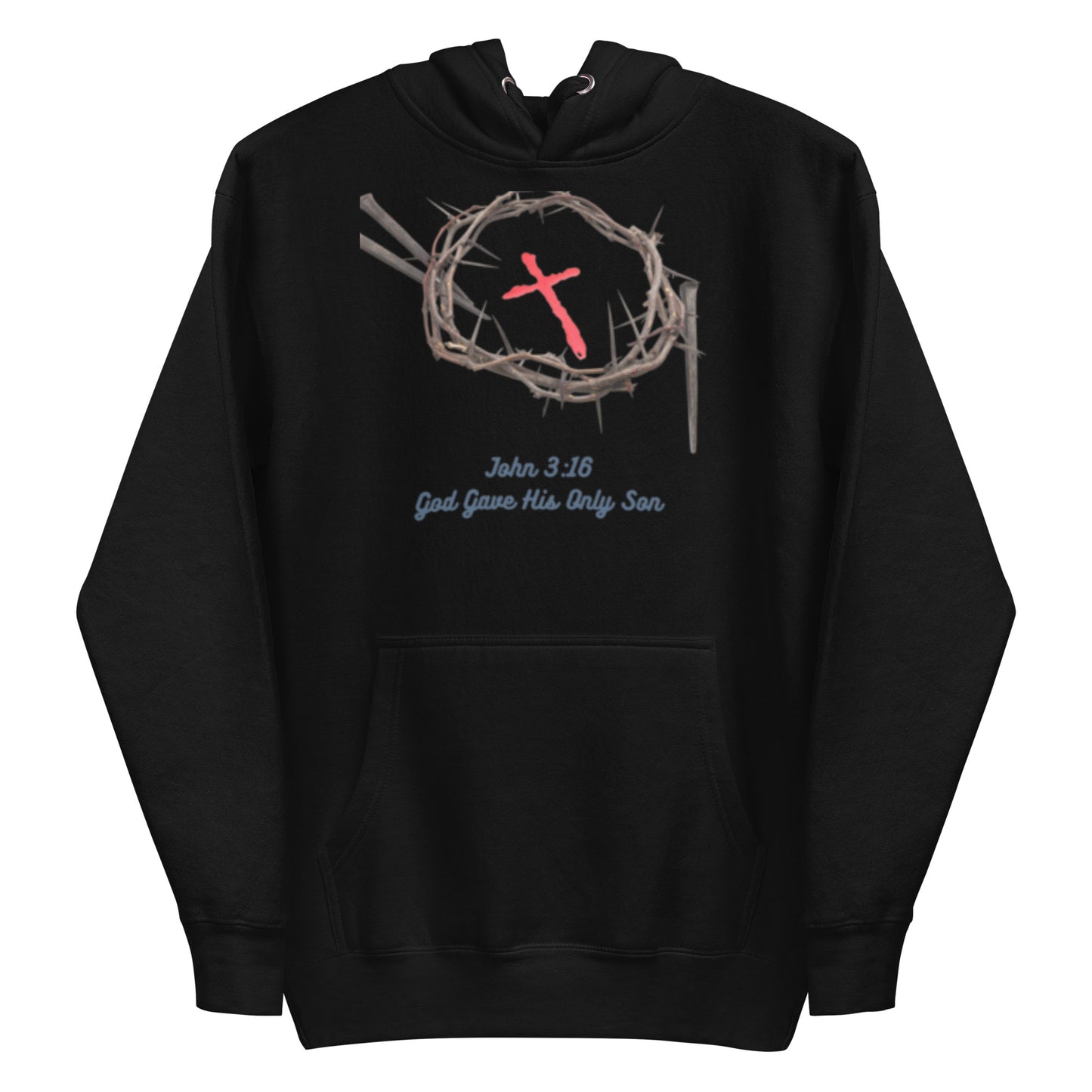 John 3:16 Unisex Hoodie by Holy Shirtz