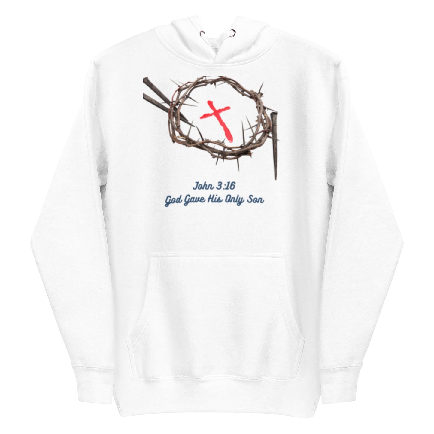 John 3:16 Unisex Hoodie by Holy Shirtz