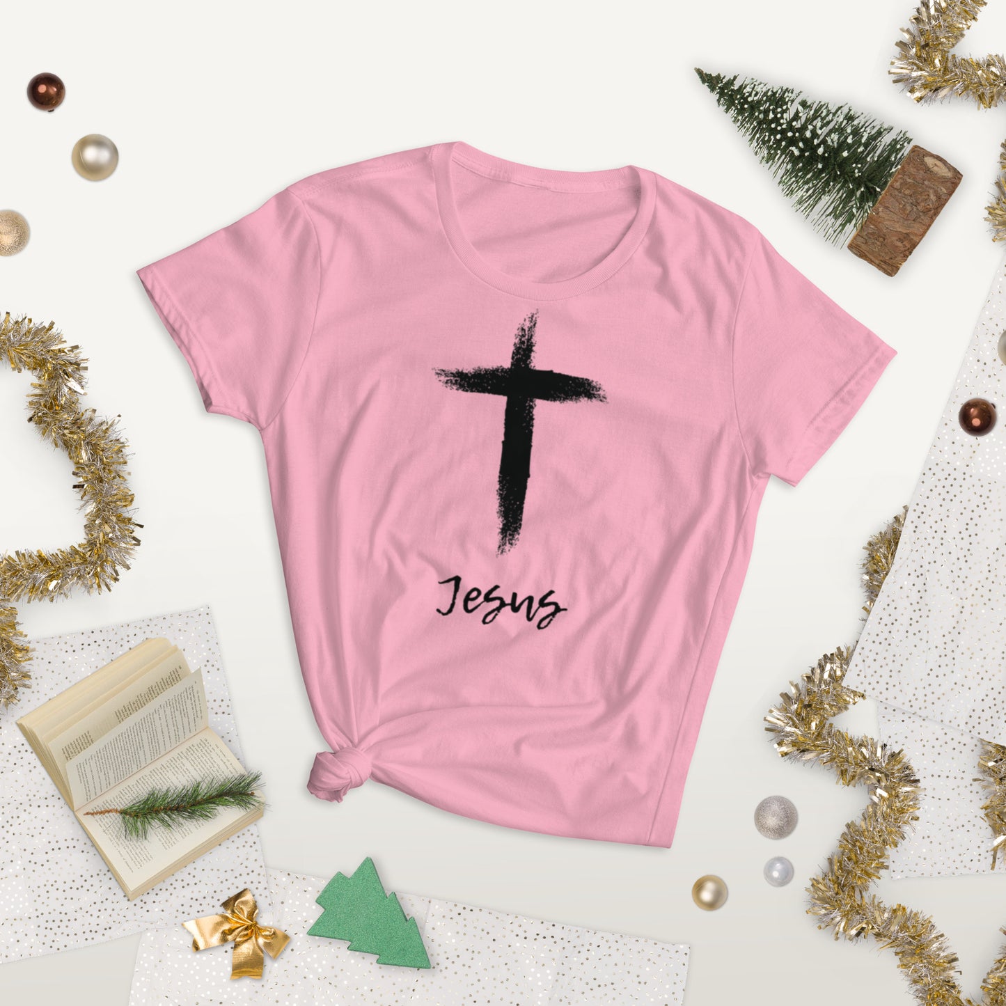 Jesus Women's short sleeve t-shirt By Holy Shirtz