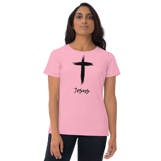 Jesus Women's short sleeve t-shirt By Holy Shirtz